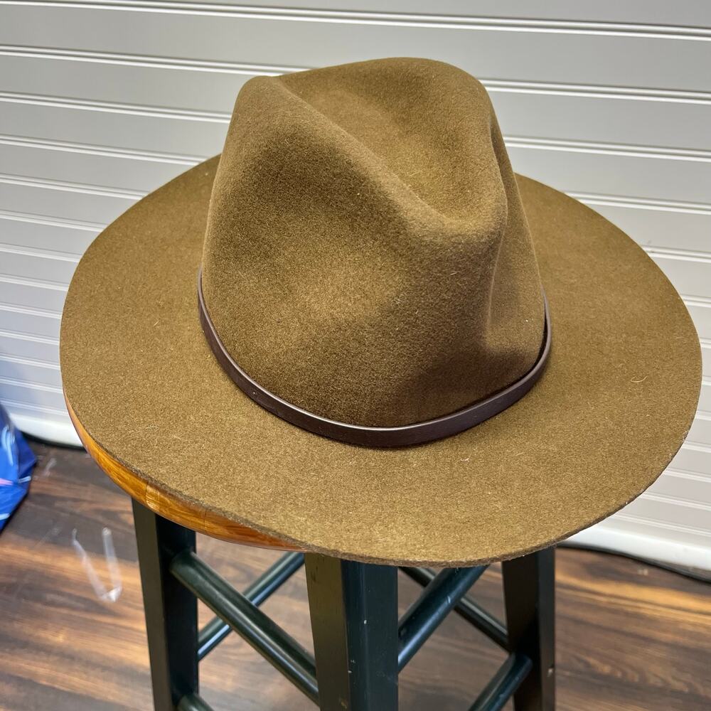 NWT Banana Republic Factory Wool Fedora/Western Hat Size L/XL